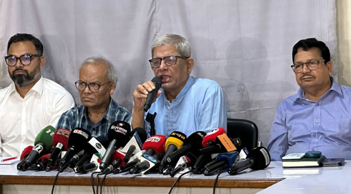 জামায়াত কখনোই সুস্থ চিন্তা করে না : মির্জা ফখরুল