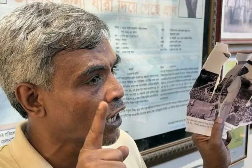 ডাকসুর সংগ্রহশালায় জিন্নাহর ছবি ছিঁড়ে ফেললেন ছাত্রনেতা আবু তৈয়ব